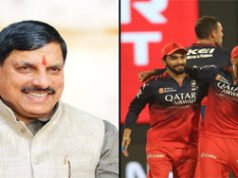 MP के CM डॉ मोहन ने RCB को दी बधाई: कहा- क्रिकेट की नव प्रतिभाओं ने अति उत्तम प्रदर्शन किया