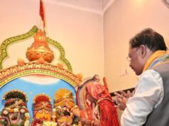 62वें जन्मदिवस पर मुख्यमंत्री श्री विष्णुदेव साय ने श्री जगन्नाथ मंदिर में पूजा-अर्चना कर प्रदेशवासियों के सुख-समृद्धि की कामना की