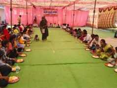 राजीव लोचन मंदिर में भोग भंडारा, पहले ही दिन 2500 श्रद्धालुओं ने ग्रहण किया प्रसाद