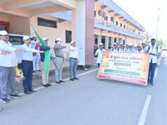 गरियाबंद में टी.बी. मुक्त भारत अभियान का किया शुभारंभ, कलेक्टर श्री उइके ने दिखाई हरी झंडी