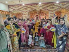 श्री रानी सती दादी जी के पावन सान्निध्य में हर्षोल्लास से सम्पन्न हुआ होली मिलन समारोह