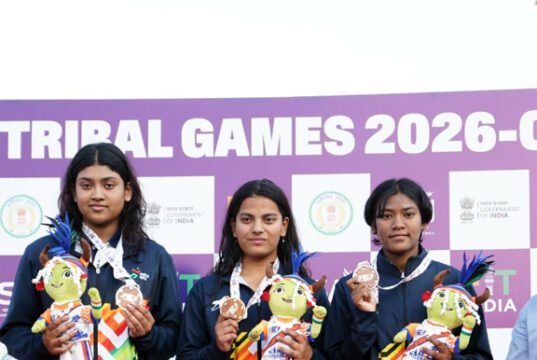 खेलो इंडिया ट्राइबल गेम्स (तीसरा दिन) कर्नाटक का दबदबा कायम