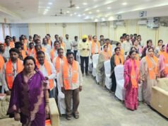 पं दीनदयाल उपाध्याय प्रशिक्षण महाभियान 2026 मंडल प्रशिक्षण वर्ग 28- 29 मार्च को सिमरन पैलेस सरायपाली में सम्पन्न हुआ।