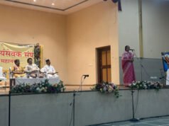 शताब्दी वर्ष पर रायपुर में शतकंठ गायन, वंदे मातरम से गूंजा वातावरण