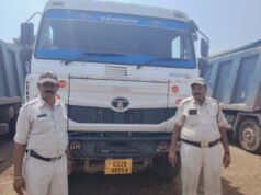 अवैध खनिज परिवहन पर प्रशासन की सख्त कार्रवाई, रेत एवं चूनापत्थर से भरे 03 हाईवा वाहन जप्त, एक लाख से अधिक अर्थदंड की होगी वसूली