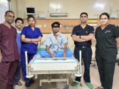 10 साल से खाँसी में खून की समस्या झेल रहे युवक को अम्बेडकर अस्पताल में मिली नई जिंदगी