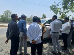 लोक निर्माण विभाग के सचिव ने सड़कों का काम देखा