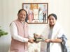 नई दिल्ली में मुख्यमंत्री विष्णु देव साय ने दिल्ली की मुख्यमंत्री रेखा गुप्ता से की सौजन्य भेंट