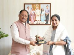 नई दिल्ली में मुख्यमंत्री विष्णु देव साय ने दिल्ली की मुख्यमंत्री रेखा गुप्ता से की सौजन्य भेंट