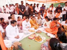 उद्योग मंत्री श्री देवांगन ने पौने 37 करोड़ रूपए के जलप्रदाय योजना विस्तार कार्य का किया भूमिपूजन