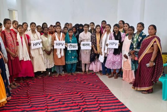 राष्ट्रीय एचपीवी टीकाकरण अभियान में बलरामपुर-रामानुजगंज बना छत्तीसगढ़ का अग्रणी जिला
