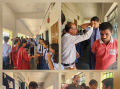 पीएम श्री SAGES भाटापारा में नये शिक्षा सत्र की शुरुआत शाला प्रवेश उत्सव के साथ