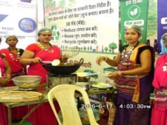 मुख्यमंत्री के कार्यक्रम में बिहान समूह की महिलाओं ने बिखेरी आजीविका की चमक