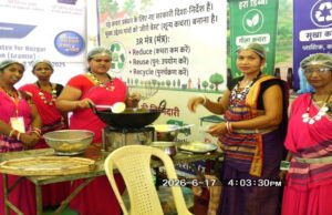 मुख्यमंत्री के कार्यक्रम में बिहान समूह की महिलाओं ने बिखेरी आजीविका की चमक