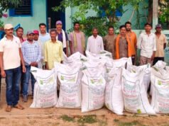 तिलहन उत्पादन बढ़ाने की दिशा में सशक्त पहल, कोटमीकला के किसानों को मिला उन्नत मूंगफली बीज