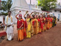 कलश यात्रा के साथ श्रीमद्भागवत कथा का शुभारंभ