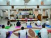 अंतर्राष्ट्रीय योग दिवस पर लोकभवन में किया गया योगाभ्यास