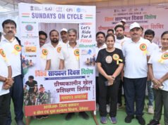 विश्व साइकिल दिवस पर निकली भव्य साइकिल रैली, ग्रीष्मकालीन खेल शिविर का हुआ समापन