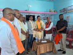 अग्निवीर योजना में चयनित शिवम साहू से मिले सांसद विजय बघेल, दी शुभकामनाएं