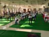 नगर पंचायत एवं सरस्वती शिशु मंदिर में हुआ सामूहिक योगाभ्यास