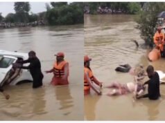 तेज बहाव में बही कार, लातनाला हादसे का दुखद अंत, चार दिन बाद मिला लापता दंपति का शव