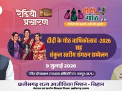 माननीय मुख्यमंत्री महोदय की गरिमामयी उपस्थिति में मनाया जाएगा “दीदी के गोठ” का वार्षिकोत्सव