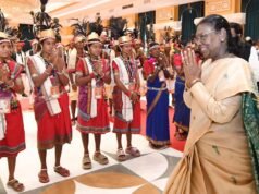 राष्ट्रपति भवन के विशेष अतिथि बने बस्तर के मांझी-चालकी : बस्तर पंडुम-2026 के विजेताओं और जनजातीय प्रतिनिधियों का हुआ विशेष सम्मान