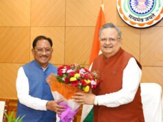 विधानसभा के मानसून सत्र में विधानसभा अध्यक्ष डॉ. रमन सिंह से सौजन्य मुलाकात