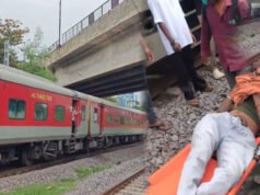 रायपुर में ट्रेन के सामने कूदा युवक, पायलट ने लगाया इमरजेंसी ब्रेक, गंभीर रूप से हुआ घायल