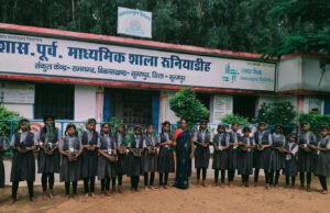 एक पेड़ माँ के नाम अभियान के तहत विद्यार्थियों ने दिया पर्यावरण संरक्षण का संदेश