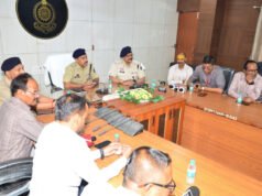 नवपदस्थ एसपी त्रिलोक बंसल ने मीडिया से की सौजन्य मुलाकात, बेहतर पुलिसिंग में सहयोग का किया आह्वान