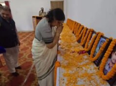 राजनांदगांव: कोरकोट्टी नक्सली हमले में शहीद हुए एसपी सहित 29 जवानों को दी गई श्रद्धांजलि