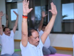 चिंतन शिविर 3.0 : योग से हुई नई सुबह, मुख्यमंत्री विष्णु देव साय ने दिया स्वस्थ और संतुलित जीवन का संदेश
