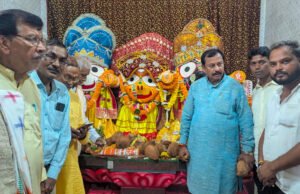 भगवान श्री जगन्नाथ रथयात्रा में शामिल हुए सांसद विजय बघेल, श्रद्धा व उत्साह के साथ खींचा रथ