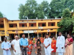सशिमं से निकली बाल कांवर यात्रा