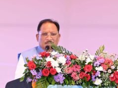 मुख्यमंत्री श्री विष्णुदेव साय ने अपनी माँ के नाम पर लगाया पीपल का पौधा, वन महोत्सव-2026 का हुआ शुभारंभ