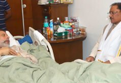 स्वास्थ्य लाभ ले रहे जगदलपुर विधायक श्री किरण सिंह देव से मिले मुख्यमंत्री श्री विष्णुदेव साय