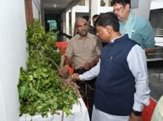 औषधि पौधों की खेती किसानों की आय बढ़ाने का प्रभावी माध्यम: वन मंत्री श्री केदार कश्यप