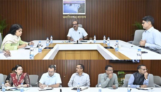 उपराष्ट्रपति के 2 सितंबर को प्रस्तावित छत्तीसगढ़ प्रवास की तैयारियों की मुख्य सचिव ने की समीक्षा