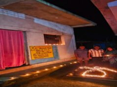 सेवा संकल्प अभियान: नारायणपुर में पीएम आवासों पर जले दीप