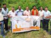 सेवा संकल्प अभियान के तहत अरपा उद्गम स्थल पर नदी घाट स्वच्छता और जल संरक्षण का संदेश