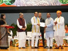 नई दिल्ली राष्ट्रीय कृषि सम्मेलन में शामिल हुए मंत्री श्री रामविचार नेताम