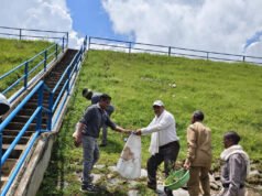 जल संरक्षण से जनभागीदारी तक, मल्हनिया जलाशय में गूंजा सेवा का संकल्प