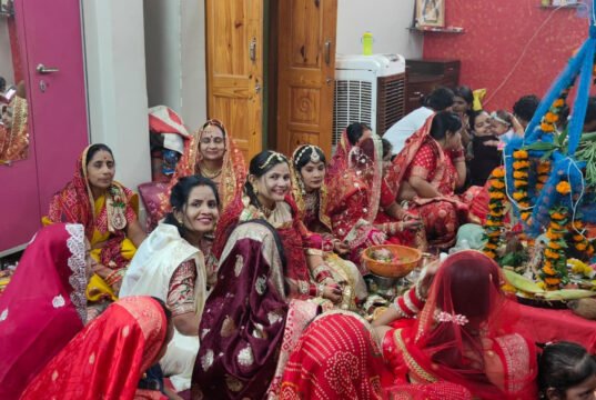 करू भात खाकर महिलाओं ने रखा निर्जला व्रत