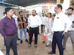 प्रमुख सचिव श्री सोनमणि बोरा ने एसटीपी प्लांट और पीएमई-बस डिपो का किया अवलोकन