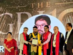‘एग्री-100 राष्ट्रीय सम्मान से राजाराम सम्मानित