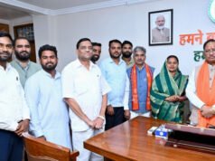 साजा विधायक ईश्वर साहू ने मुख्यमंत्री विष्णु देव साय को साजा आने का दिया न्योता