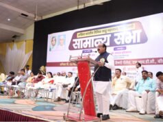 अखिल भारतीय तैलिक साहू महासभा के राष्ट्रीय अधिवेशन में मुख्य अतिथि के रूप में शामिल हुए उप मुख्यमंत्री श्री अरुण साव