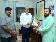 राज्यपाल श्री रमेन डेका से महाराजा कमल चंद्र भंज देव ने की भेंट