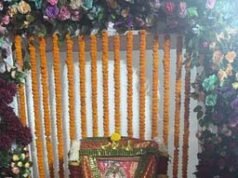 मारवाड़ी दुर्गा उत्सव समिति में जीण माता के मंगल पाठ का आयोजन, 51 जोड़ों ने लिया हिस्सा